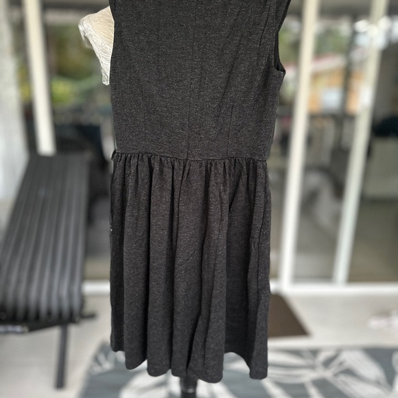 Elle Black Sleeveless Mini Sundress for Cocktail - Picture 3 of 3